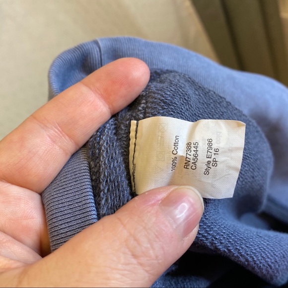 NWT. J. Crew pull over 3 button hoodie - Picture 10 of 11